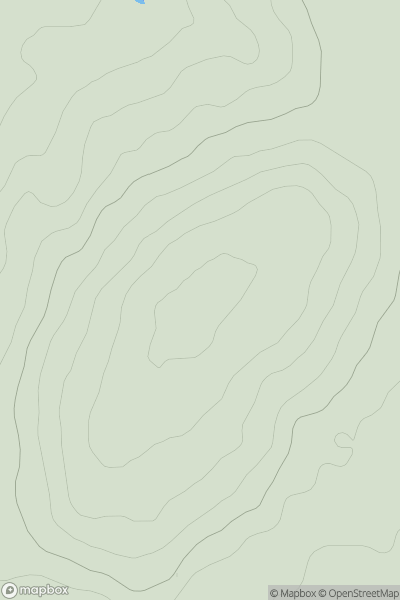 Thumbnail image for Mine Hill [Central and Eastern England] showing contour plot for surrounding peak